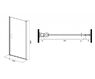 Душевая дверь AM-PM Bliss L 80x190 W53S-D80-000CT