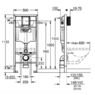Инсталляция Grohe Rapid SL 38772001 4 в 1 + Унитаз подвесной Volle Puerta Rim с сиденьем Slim Soft-Close 13-16-077