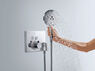 Дешевая система с термостатом Hansgrohe ShowerSelect хром 15765000+01800180+26530000+28276000+27378000