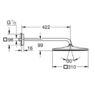 Душевая система скрытого монтажа GROHE GROHTHERM SMARTCONTROL 26405SC2