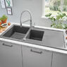 Мойка для кухни прямоугольная композитная Grohe K400 80-C 116/50 1.5 врезная 31643AT0