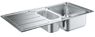 Кухонная мойка с нержавеющей стали Grohe K500 матовая 31572SD0