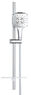 Душевой гарнитур со штангой Grohe Rainshower Smartactive Cube 130 3 типа струи хром 26583000