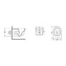 Унитаз подвесной Q-Tap Swan WHI 5178 QT16335178W с сиденьям Soft-close