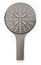Душевая лейка Grohe Rainshower Smartactive 130 3 типа струи графит темный матовый 26574AL0