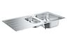 Мойка для кухни Grohe K200 96,5х50 см нержавеющая сталь матовая 31564SD1