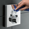 СМЕСИТЕЛЬ ДЛЯ ДУША С ТЕРМОСТАТОМ HANSGROHE AXOR SHOWER SELECT 15768000