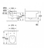 Комплект инсталляция+унитаз Grohe Rapid SL/Cube Ceramic (39244CB0)