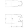 Держатель для душа GENEBRE Oval 10006845