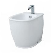 Биде напольное ArtCeram Azuley (Цвет белый матовый) AZB002 05; 00