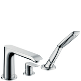 Смеситель для ванны, на 3 отверстия, СМ Hansgrohe Metris 31190000