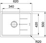 Кухонная мойка Franke Basis BFG 611-62 114.0272.594