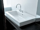 ВСТРАИВАЕМАЯ РАКОВИНА FLAMINIA ACQUAGRANDE 5051/INC 5051+INC 550Х1000Х200 ММ
