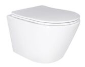 Унитаз подвесной Qtap Swan Ultra Quiet QT16335179W с сиденьям Soft Close