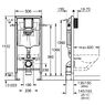 Инсталляция Grohe Rapid SL 38772001 4 в 1 + Унитаз подвесной Koller Pool Orion OR-0515-RW с сиденьем Soft Close