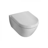 Villeroy & Boch VERITY DESIGN комплект: унитаз подвесной,БЕЗ ОБОДКА 37*56 + сиденье QuickRelease и SoftClosing