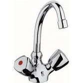 Смеситель для раковины двухвентильный Kludi Standard хром 210580515
