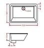 Раковина под столешницу ArtCeram Gea GEL001 01; 00