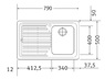 Кухонная мойка Franke Logica line LLL 611-79 (101.0073.531)