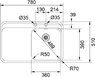 Кухонная мойка Franke Sinos SNX 211 (127.0259.377)