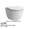 Унитаз подвесной Laufen PRO Rimless без ободка H8209660000001 + Сидение для унитаза Laufen Pro slim H8989660000001