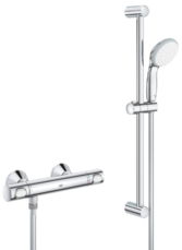 Термостат для душа с душевым гарнитуром Grohe Precision Flow хром 34841000
