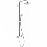Душевая система Hansgrohe Croma Select E 180 2jet Showerpipe EcoSmart 27257400
