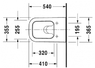 Унитаз подвесной Duravit Happy D.2 222109
