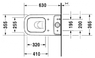 Унитаз напольный Duravit Happy D.2 213409