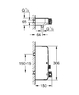 Смеситель для душа с термостатом GROHE GROHTHERM SMARTCONTROL 34719000