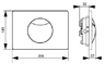 Инсталляция Villeroy & Boch 92246100 с унитазом Joyce 5607R001 Slimseat и клавишей 92248561 хром