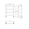 442/TS Margaroli Sole полотенцесушитель 627x460