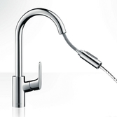 Смеситель для кухни  Hansgrohe Focus с выдвижным душем 31815000