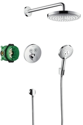 Душевая система скрытого монтажа Hansgrohe Design ShowerSet Raindance Select S 27297000