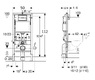 Инсталляция Geberit Duofix 458.103.00.1 с клавишей Delta50 черный матовый + Унитаз подвесной Am.Pm Sense C741701SC с сиденьям Soft Close
