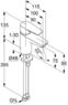 Смеситель для раковины Kludi Pure&Solid однорычажный хром 340280575