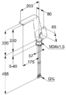 Смеситель для раковины KLUDI AMEO 410240575