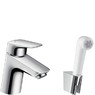 Смеситель для раковины с гигиеническим душем Hansgrohe Logis 71290000