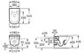 Унитаз Gap подвесной с крышкой с доводчиком + Инсталляция Grohe 38775