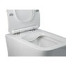 Унитаз подвесной безободковый Q-Tap Crow WHI 5170 с сидением soft-close QT05335170W