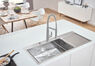 Кухонная мойка с нержавеющей стали Grohe K1000 31581SD0 матовая