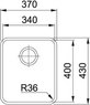 Кухонная мойка Franke Aton ANX 110-34 (122.0204.647)