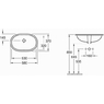 Раковина Villeroy & Boch O.Novo 41625001