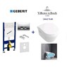 Инсталляция Geberit Duofix 458.168.21.1 + унитаз Villeroy & Boch Omnia Architectura 5684HR01
