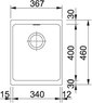 Кухонная мойка Franke Kubus KBG 110-34 (125.0023.833)