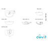 Раковина Devit Iven 1011141