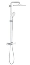 Душевая система с термостатом Grohe Tempesta System 250 Cube хром 26689001