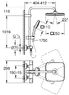 Душевая система с термостатом Grohe Tempesta System 250 Cube хром 26689001