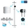 Душевая система с термостатом Grohe QuickFix Vitalio Comfort 250 хром 26984001
