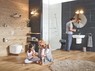  Подвесной безободковый унитаз GROHE Euro Ceramic (без сиденья), альпин-белый (39328000)